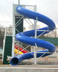 Ephrata Pool Tube Slide